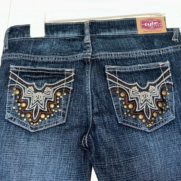 Tyte Jeans Low Rise Dark Wash Bootcut Jeans - Picture 6 of 6